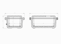 Boîte de jonction en alliage d'aluminium anti-explosion ATEX OnElecs |   Boîtier de terminaison électrique étanche IP66 pour zones dangereuses (Zone 1)