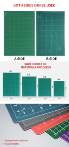 Tapis de découpe auto-guérison, taille d'impression personnalisée, portable, A3 tapis de découpe Double face, PVC vert artisanal pour bricolage, 45x60 cm - Product Image 3
