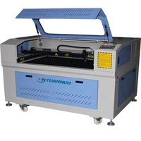 YN1390 gran oferta Metal y hoja de no Metal CO2 Cnc máquina de grabado de corte láser para madera acrílico acero cobre