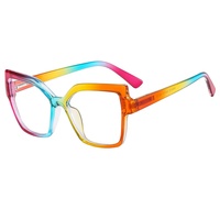 Nouvelles montures de lunettes tendance rétro œil-de-chat style Instagram, classiques européennes et américaines, décontractées et polyvalentes