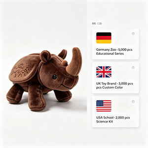 Peluche réaliste de coléoptère <span class=keywords><strong>rhinocéros</strong></span> japonais, insecte en peluche, logo personnalisé, souvenir du zoo, réserve naturelle, jouet éducatif pour enfants sur l'entomologie - Product Image 2