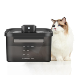 <span class=keywords><strong>Fontaine</strong></span> à eau sans fil pour animaux Elecpet 2L 67oz, 5000mAh, silencieuse, filtre à 3 étapes, distributeur d'eau pour chat - Product Image 5
