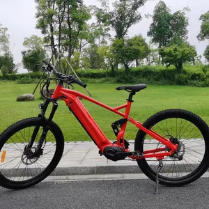 Ebike-bicicleta eléctrica de alta calidad OEM ODM, 48v, 500w, suspensión completa, tracción media