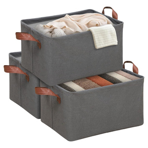 Custom Home Closet Clothes Wardrobe Jeans Storage <b>Box</b> Drawer Divider <b>Foldable</b> Toy Underwear Organizer Fabric Storage Bins - Product Image 1