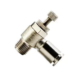 High Pressure Adjustable Fitting Air Flow Adjust Valve