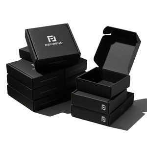 Neursno Custom Airplane <b>Boxes</b> 150x150x50mm Corrugated <b>Cardboard</b> With Logo Printing High End Packaging - Product Image 1