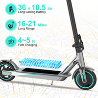 Trottinette électrique pliable avec moteur 250W, V8 E Scooter, roues de 8,5 pouces, livraison rapide depuis les entrepôts UE, États-Unis et Royaume-Uni, pour adultes