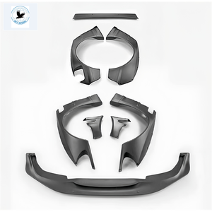 E46 body kit paraurti largo per <span class=keywords><strong>BMW</strong></span> 3 <span class=keywords><strong>serie</strong></span> M3 E46 rocky bunny parafanghi spoiler bodykit - Product Image 2