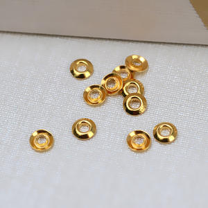 10 paires d'accessoires en argent S925 pour la création de bijoux - Connecteurs de perles - Patchs de connexion - Entretoises à trou traversant - Apprêts pour bijoux - 1541 - Product Image 3