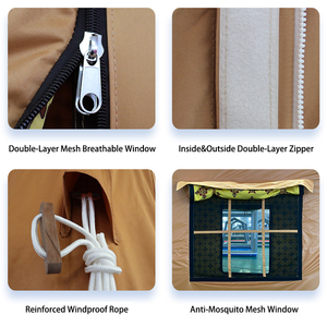 Özelleştirilmiş açık büyük su geçirmez arap çöl hava çadırı glamiddle orta doğu şişme çadır - Product Image 6