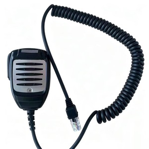 Walkie Talkie <b>Microphone</b> TM 600 TM610 Anti Interference Communication Audio Attachment Plastic Material - Product Image 1