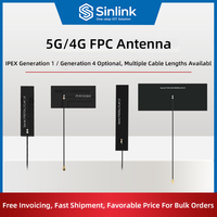 YF0020EA 5G LTE FPC Antenna 4th Gen Connector 600-6000MHz Full Band Flexible PCB Antenna for 5G Module IoT Gateway