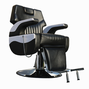 Suministros de Salón Z en Línea, Silla de Peluquería Hidráulica Antigua Barata, Silla de Salón Portátil, Silla de Barbero Móvil de Cuero Negro - Product Image 2