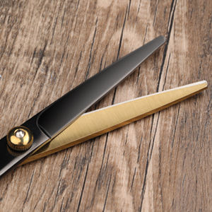 11個ヘアはさみセットステンレス鋼ヘアはさみキットヘアクリップヘアドレッシング家庭用理髪はさみ - Product Image 5