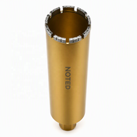 Foret diamanté OEM pour soudage laser, utilisation humide ou sèche, pour le perçage de béton, de briques et de blocs, refroidi par eau, coupe rapide, avec foret pilote
