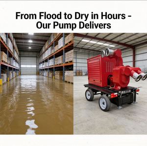 Bomba de Agua Portátil Duradera y Robusta, Adecuada para Respuesta a Emergencias Durante Inundaciones, Operaciones de Rescate y Drenaje Urbano - Product Image 2