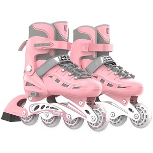 Patines en Línea Ajustables para Niños y Niñas, Patines Desmontables para Exteriores, Zapatos de Patinaje de Talla Ajustable - Product Image 3