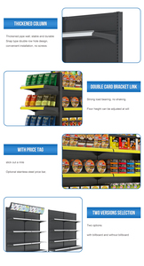 Estantería Metálica Modular Boyuehong de 3 Niveles, sin Pernos, de un Solo Lado, Rectangular, <span class=keywords><strong>para</strong></span> Supermercados, Minimercados y Comercios Minoristas - Product Image 6