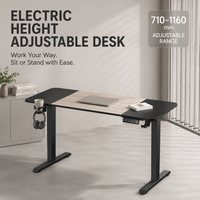 Bureau électrique silencieux AOR à design moderne avec plateau séparé, idéal pour la maison, l'apprentissage ou le bureau, couleur personnalisable, vente en gros directe usine