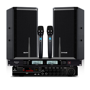 Qilasheng HL-2A Audio Conference System 20Hz-20kHz Karaoke <b>Speaker</b> Set for Classroom Training Use - Product Image 1