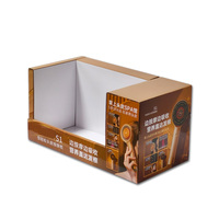 Support de comptoir en carton personnalisé, portable, pliable et recyclable pour les magasins de détail