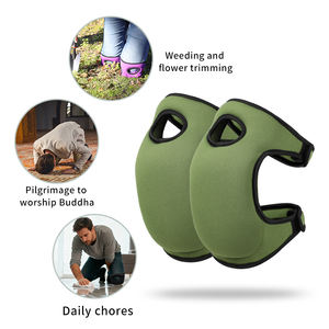 Genouillères alvéolées épaissies pour le <span class=keywords><strong>jardinage</strong></span> et les travaux extérieurs, <span class=keywords><strong>protection</strong></span> élastique en éponge pour les <span class=keywords><strong>genoux</strong></span> - Product Image 3