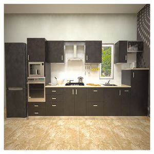 Miễn phí thiết kế tủ bếp thiết lập Chất lượng cao tủ bếp đồ nội thất nhà bếp - Product Image 1