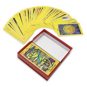 Mini carte de tarot personnalisée personnalisée <span class=keywords><strong>Oracle</strong></span> Mini jeu de cartes à jouer françaises imprimées originales - Product Image 1