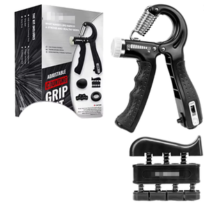 2024 Más Vendido Fortalecedor de Agarre de Mano y Muñeca Digital de Silicona con Contador para Entrenamiento de Fuerza de Dedos - Product Image 1