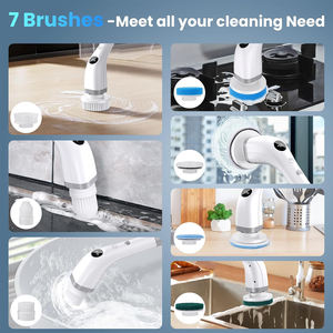 Spazzola per la pulizia della vasca da cucina con manico retrattile del bagno Scrubber per lo Scrubber - Product Image 3