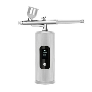 Kit aérographe avec compresseur haute pression, ensemble d'aérographes sans obstruction, sans fil, rechargeable avec buse de 0,3 mm - Product Image 4