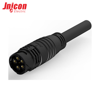 Connecteur circulaire étanche industriel M28 à 5 broches femelles 50A à sertir pour connexion de batterie de nouvelle énergie