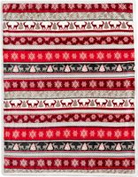 Lustiges Druck design Home Holiday Decor Weiche warme Flanell decke Bequemes gemütliches Weihnachts geschenk