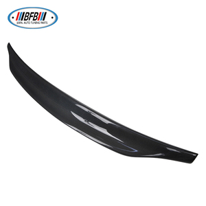 Spoiler pour voiture, spoiler arrière en fibre de carbone véritable pour <span class=keywords><strong>Audi</strong></span> A4, spoiler de coffre arrière - Product Image 4