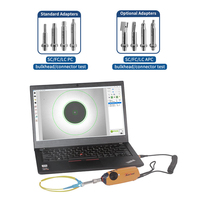Outil d'inspection optique portable haute précision pour écran de lumière du jour et face de finition de fibre optique, pour le contrôle qualité des boîtiers FTTA/FAT 5G extérieurs