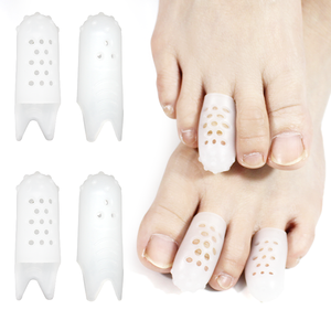 Protectores de Dedos de Gel de Silicona, Funda para Dedo Pequeño, Protector Individual para Dedos del Pie, Protector de Silicona para Dedos del Pie - Product Image 1