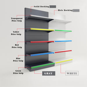 맞춤형 정리 상점 슈퍼마켓 선반 상점 전체 판매 내구성 방수, 소매/슈퍼마켓 사용 곤돌라 선반 - Product Image 5