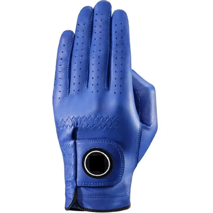 Gants de golf professionnels Cabretta en cuir avec logo personnalisé Gants de golf doux pour les sports d'été Vente populaire