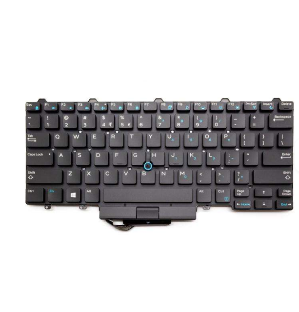 Laptop Keyboard for Dell Latitude E5450 US Backlit Keyboard Original 0D19TR