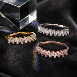 Anello Geometrico da Donna, Elegante Gioiello di Lusso alla Moda - Product Image 5