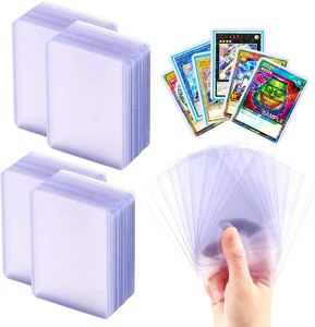 Protège-cartes rigides en PVC de 34 pouces avec fermeture à clip, durables pour Yu-Gi-Oh! Cartes TCG et de sport - Product Image 5