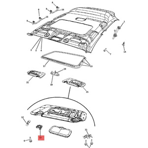 Car Sun Visor Vanity Mirror Holder <b>Hook</b> For Jeep Dodge Caliber Compass Patriot Engineering <b>Plastics</b> Buckle Installation - Product Image 1