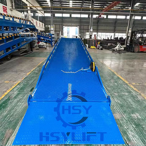 Cầu nâng hạ <span class=keywords><strong>container</strong></span> di động điện, cầu dốc bốc xếp thủy lực cho xe tải <span class=keywords><strong>container</strong></span> chuyên chở hàng hóa - Product Image 2