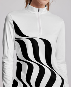 Le migliori donne graziose gonne da Golf Polo pied de poule e abiti eleganti da Golf per le donne - Product Image 3