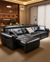 Großhandel Elektrisches Leder-Relaxsofa Wohnzimmer-Möbelset Modernes Elektrisch Verstellbares Sofa