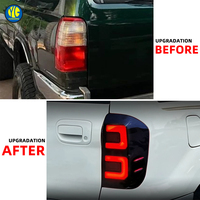 Feux arrière YU GUANG pour Toyota Rav4, lampes LED, accessoires de voiture, feux arrière 2000-2004, mise à niveau des feux arrière LED