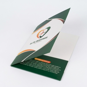 Custom Brand Logo Luxury Business Card Pockets Trade Show Education Hotel Hospital <strong>A4</strong> Paper <strong>Document</strong> File Presentation <strong>Folder</strong> - Product Image 4