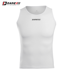 Canotta Sportiva Darevie Personalizzata ad Asciugatura Rapida, Maglia Traspirante Senza Cuciture per <span class=keywords><strong>Ciclismo</strong></span> e Palestra, Top Base Layer per Uomo - Product Image 2