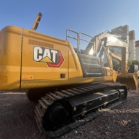 Excavatrice Caterpillar CAT336 d'occasion, 36 tonnes, en stock, meilleur prix, haute qualité, pelle hydraulique pour l'exploitation minière, testée et fonctionnelle