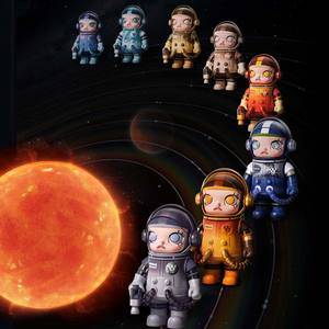 Popmart MEGA Space 400% ดาวเคราะห์มอลลี่อะนิเมะเนปจูนแอ็กชันพีวีซีของตกแต่งบ้านกล่องปริศนาของขวัญสำหรับจัดแสดง - Product Image 3